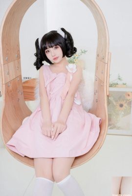 Karya selebriti internet pink Coser “Peach Oolong” – Meow Xiaoji (40P)
