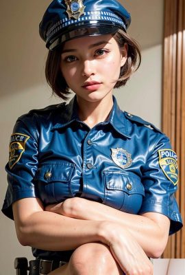 AI生成~AI UNTUK ANDA AFY-Polisi Kecantikan Rusia