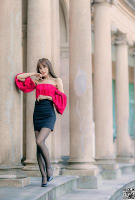 [Koleksi Internet]Gadis Taiwan dengan kaki indah-pemotretan mode kecantikan luar ruangan Guo Simin (1) (90P)