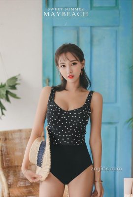 Model Korea Yeon Ji-eun mungkin baju renang pantai 1 (102P)