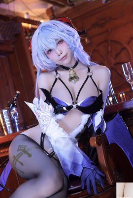 Gaya succubus Shuimiao Aqua di “Genshin Impact-Gan Yu 3” penuh dengan gaya gerah (75P)