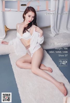 [LiGuiKecantikan Internet] 18.09.2017 Kaki cantik Model Ranran dengan stoking putih dan sepatu hak tinggi [75P]