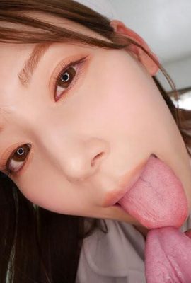 Tsumugi Akari, lidah panjang dan lidah panjang, ciuman dalam dan jilatan bibir seluruh tubuh yang mengundang ejakulasi… (23P)