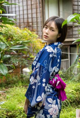 [涼森れむ] “Wajah dewa yang cantik” mengenakan kimono dan menggoda serta menawan (28P)