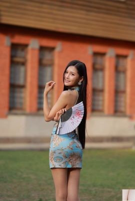 (Koleksi online) Gadis Taiwan dengan kaki indah-pemotretan luar ruangan realistis Xu Lingling (10) (98P)