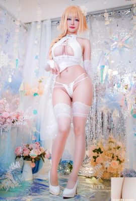 Arty Huang cosplay Jeanne – Perintah FateGrand (53P)