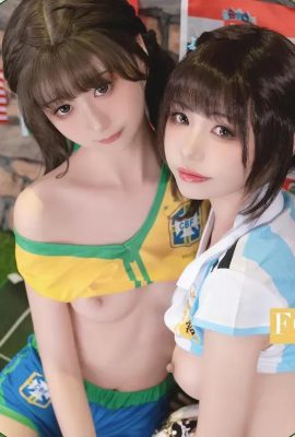 Nekokoyoshi (Gadis Peledak Nya Xiaoji) dan 金鱼kinngyo – Piala Dunia “86 foto” (86P)