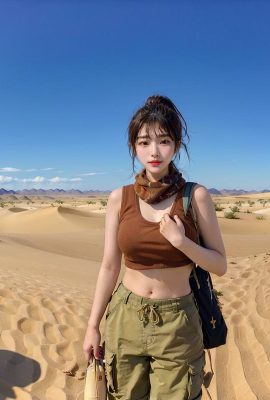 Generasi AI ~ NATSUNE_AI-Desert Oasis (Desert Greenshu)