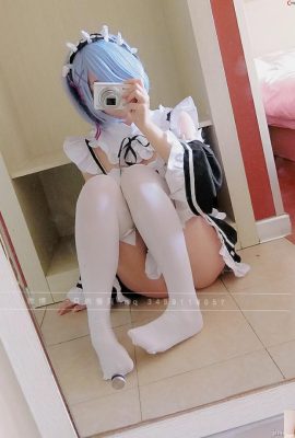 Roujiangdajiba cosplay Rem – ReZero (77P)