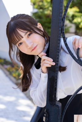(黒嵜娜々子) Gadis sekolah lugu yang seksi dan bebas, dengan lembut melepaskan ikatan tali untuk memperlihatkan belahan bumi selatan (31P)