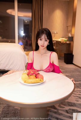 Jumpsuit seksi berenda pink pendatang baru Youqi memiliki sosok anggun, bokong menawan dan montok yang mempesona (81P)
