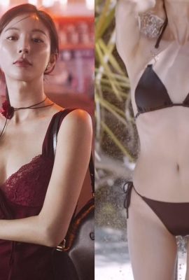 Model nomor satu Korea Selatan itu kecipratan air dalam balutan bikini berwarna gelap! Tonton adegan basah di seluruh internet (11P)