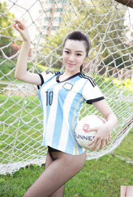 AISS Jiahui Football Chapter Wajah super elegan, tubuh super cantik, gaun hot dan seksi 01 (80P)