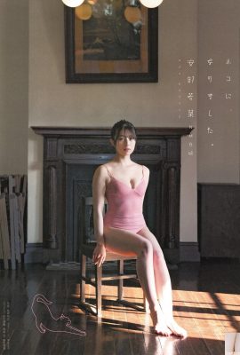 (Abe Wakana) Dada idola Jepang dibuka dan payudara indahnya terlihat (12P)