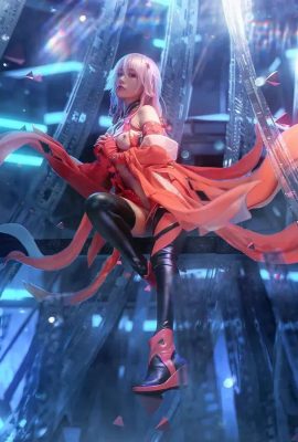 Nekokoyoshi (Gadis Peledak Nekokoyoshi) cosplay Inori Yuzuriha – Mahkota Bersalah (51P)