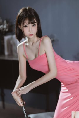 (Koleksi online) Gadis kesejahteraan Xu Lan LAN “Gaun Panjang Merah Muda” Eksklusif VIP (42P)