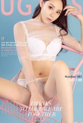 (UGirls) 27.09.2017 No.861 Denyutan kurva Cindy (40P)