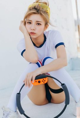 Gadis seksi (Xiaomien Mina) mengajari Anda cara bermain Switch (10P)