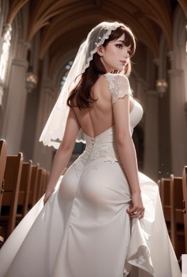 gaun pengantin putih bersih-2