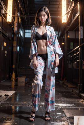 Gadis Kimono di Urban Real