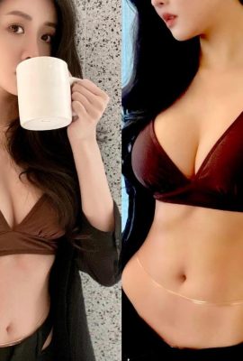 Gadis seksi seksi “melihat netizen mengenakan pakaian super hot” makan keras dan tersenyum manis (11P)