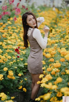 (Koleksi online) Gadis Taiwan dengan kaki indah-Hua Qiaojuan, kecantikan temperamental, pemotretan luar ruangan (3) (64P