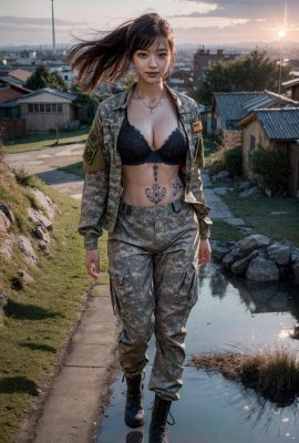 wanita tentara seksi1