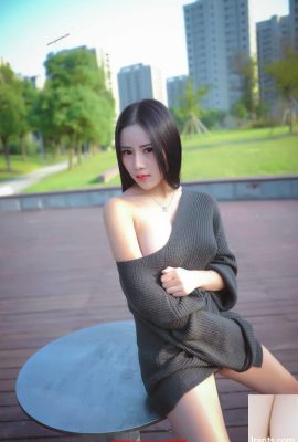 (Koleksi internet) Foto pribadi bebas mosaik model XiuRen-Erlan (Mu Nana) (12) (101P)