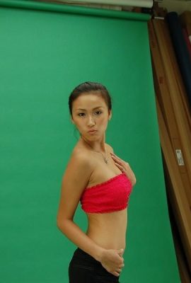 (Seri Model Cina) Model telanjang Zhebai Kelly super mengekspos bagian atas foto telanjang payudaranya (88P)