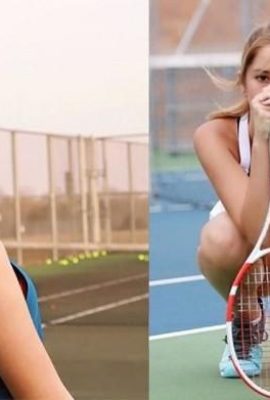 “Emma Watson” dari Tennis tumbuh pada usia 15 tahun! Kaki peri yang luar biasa panjang saat bermain bola menimbulkan sensasi di dunia tenis ~ Makenzie Raine