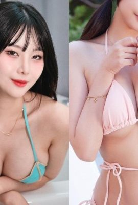 Gadis kucing hitam seksi Yuna dengan berani tampil di kontes gadis sampul majalah pria! (11P)