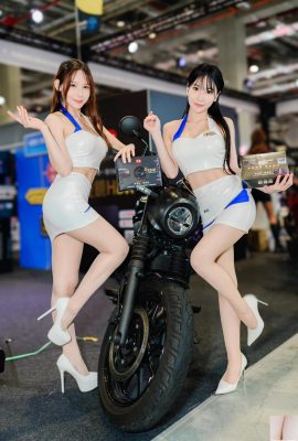 (Koleksi online) Gadis Pameran Sepeda Motor Tugas Berat Taipei 2024 (114P)