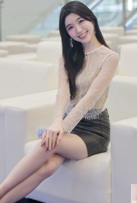 Senyuman segar dan sosok langsing “Zhang Anqi” yang cantik anggun membuat semua orang mabuk setelah melihatnya (10P)