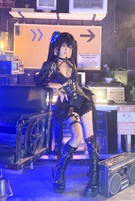 (Koleksi online) Gadis kesejahteraan Momo “Black Rock Shooter” VIP eksklusif (40P)