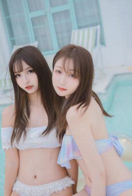 Kolam renang “Sexy Swimsuit 3” Kagakusaka Mafuyu memancarkan pesona bunga bakung (96P)