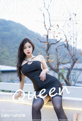 (XingYan) 2025.01.07 Vo1.297 Stoking hitam Wang Wanyou Queen dan foto versi lengkap pantat indah (84P)