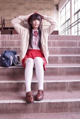 (Mafuuu) Lolita Shenli Papan Kelas Musim Dingin Benar Air Merah K Sir Sir Simpan Socks (112p)