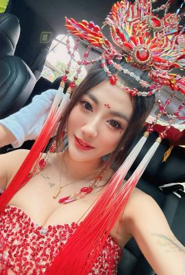 Payudara cantik (JESSIE Jie Xi) membuat penonton bersemangat (34P)