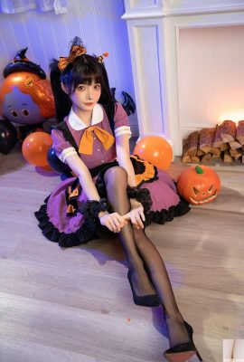 (Koleksi Internet) Gadis Kesejahteraan Xiaoyu Fish “Hallowe Maid” VIP Exclusive (19p)