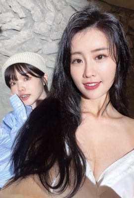“Lin Zhenyi Yuna” payudara montok di bawah wajah manis membanting jantung (11p)