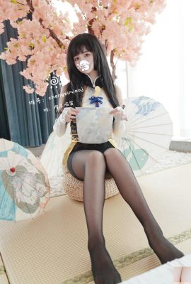 (Gadis Kesejahteraan) Awal Chengzi Meow Covered Face Picture No.023 Walnut (13p)