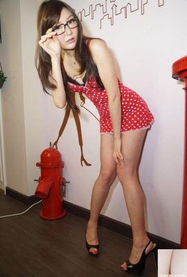 (Model Photo) Kaki dalam ruangan seksi Xiaoyumei (40p)