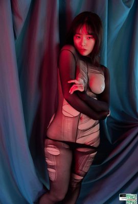 Model juga label album Black Stockings Temptation (41p)