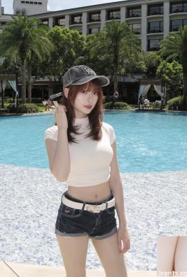 Wajah cantik dan lucu dengan sosok putih dan lembut “Xuanxuan” (10p)