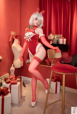 (Koleksi Online) Gadis Kesejahteraan Bonnie “Christmas Red Dress” VIP Exclusive (135p)