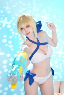 Dewi Coser “Xuanzi” menawan dan manis dan manis, dan dia menunjukkan “payudara besar” super seksi (10p)