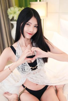 Pinggang ramping dan payudara “yvonne xuanxuan’er” kulit putih dan kulit lembut mengungkapkan godaan bola ganda (10p)