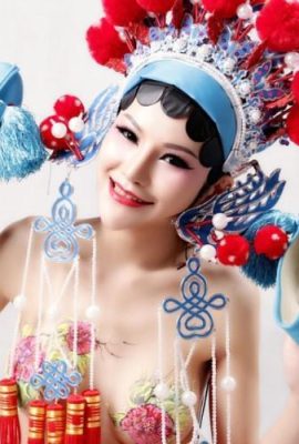 (Koleksi Online) Beberapa foto berbeda dari Opera Peking Foto Telanjang Jangkar Olahraga Daratan (12p)