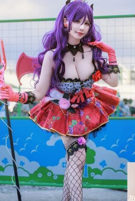 coser”Magic Flower” menantang garis rasional pria (10p)