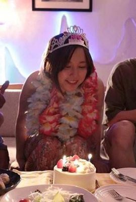 Merayakan ulang tahun adalah makan cokelat, Ningning Tanaka